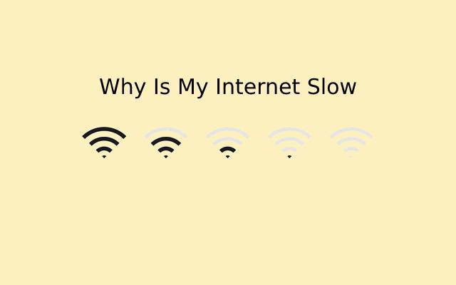 Why Is My Internet Slow?